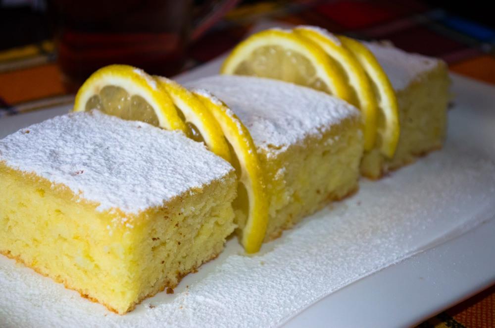 Лимонный пирог рецепт простой в духовке с фото пошагово домашних условиях